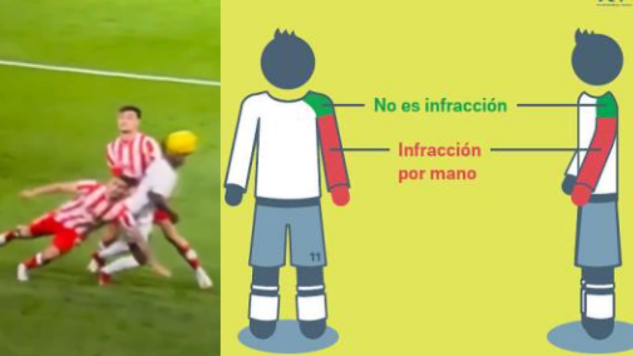 Shoulder or hand?: This is what the rule says about Vinicius' goal against Almería