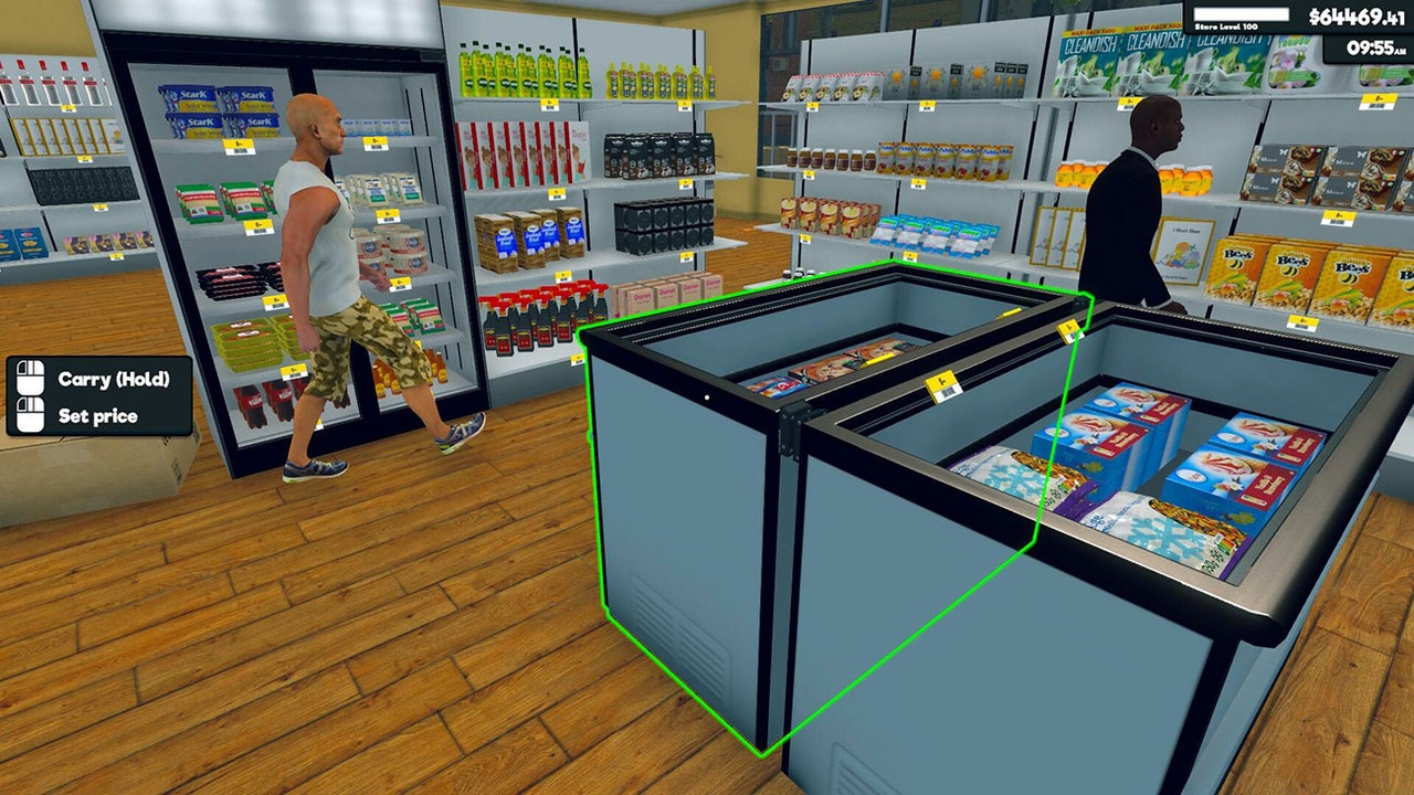 This supermarket management simulator being tested is an unexpected success