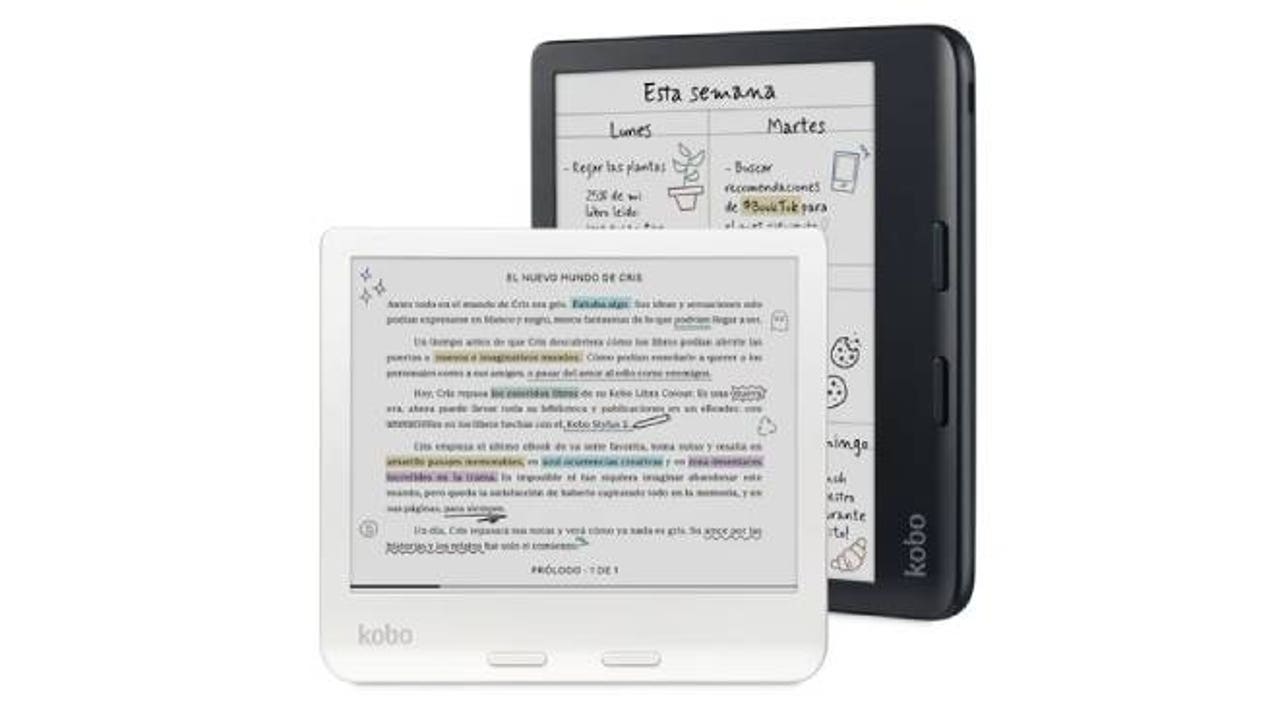 Kobo launches its first e-readers with a color screen, from €159.99