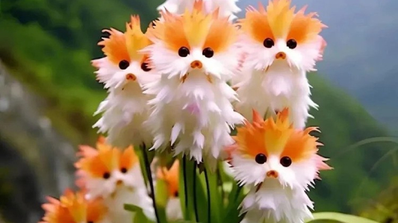 The scam of “kitty-faced” flowers sold on the Internet: they do not exist and the images are made with AI