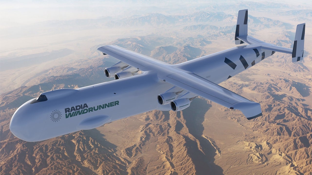 This will be the Windrunner, the largest plane ever built, more than 100 meters long and with Spanish participation