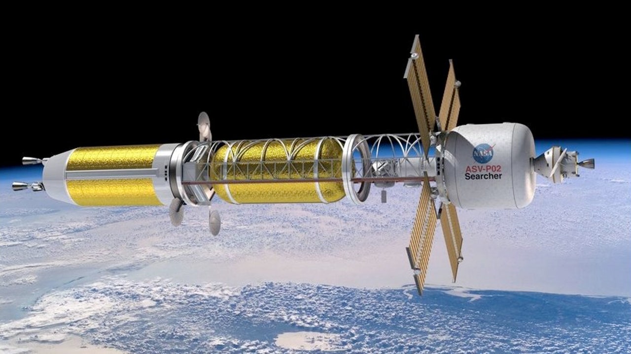 Nuclear rockets to travel to Mars in half the time