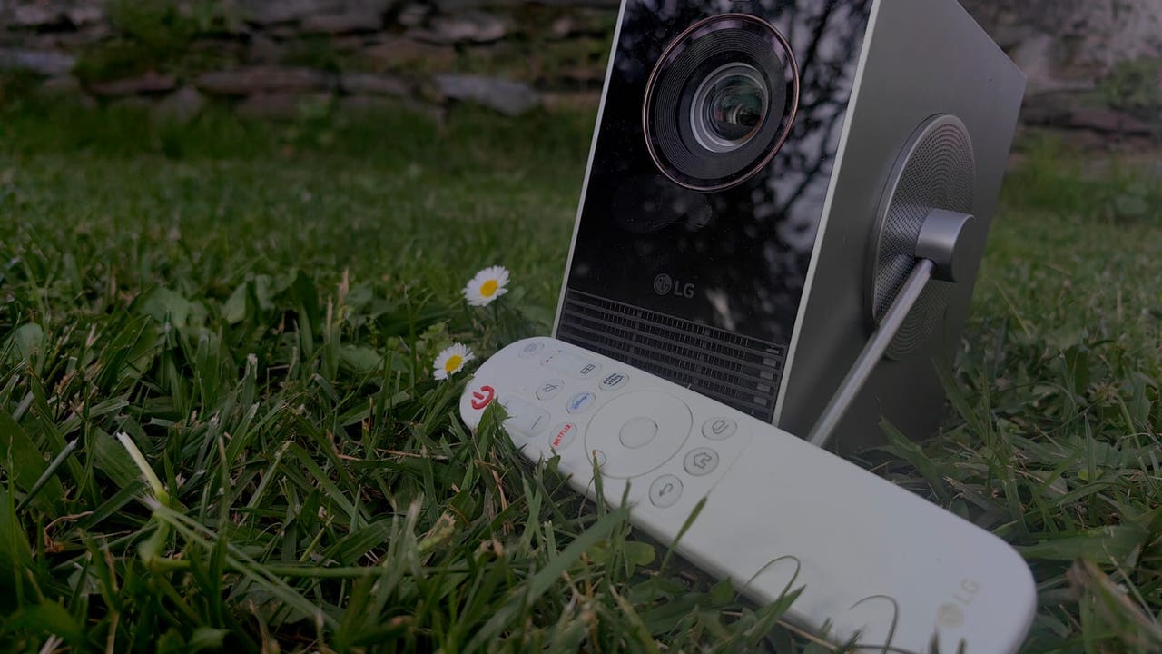Saturday's gadget: LG CineBeam Q, a flowery projector