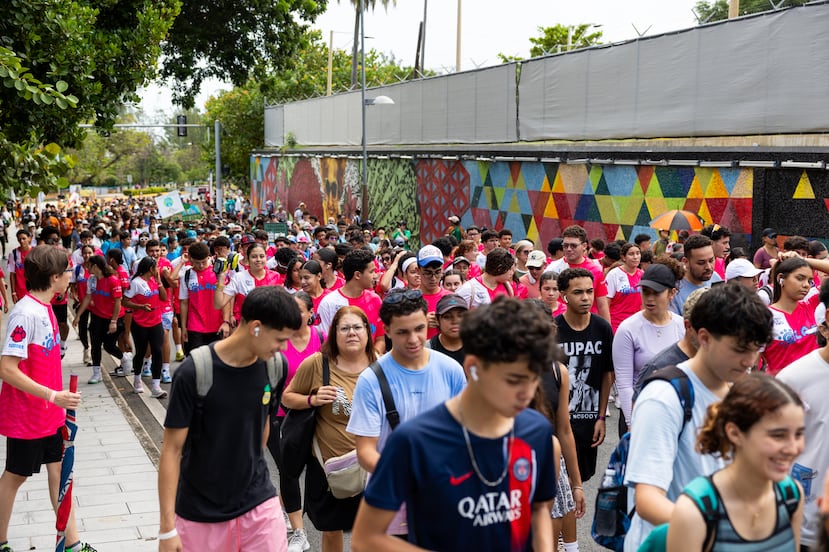 The walk left and returned to Luis Muñoz Rivera Park, in San Juan.