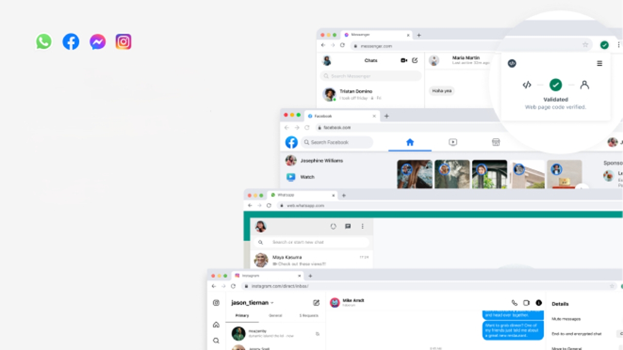 This Meta extension protects you from phishing with WhatsApp, Facebook, Messenger and Instagram