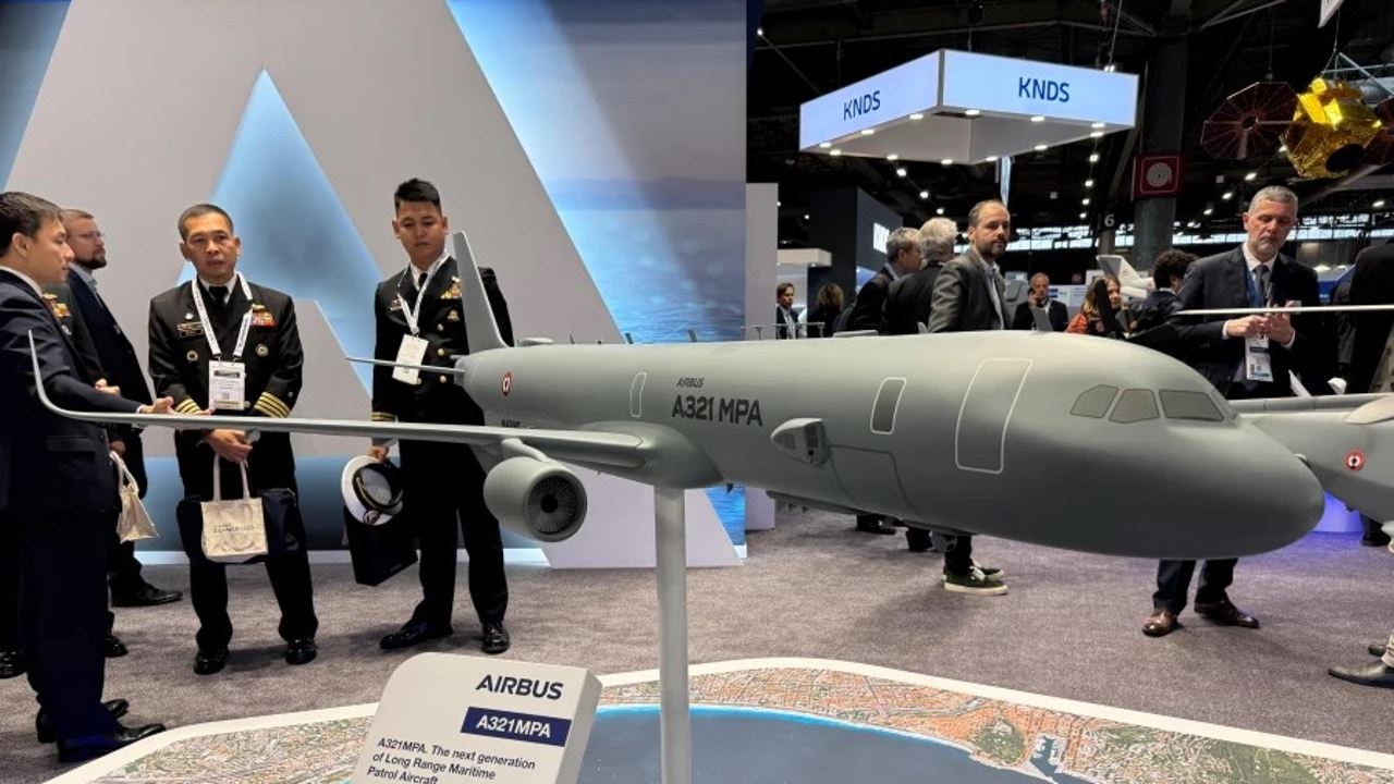 This will be the new A321 MPA maritime patrol aircraft that Airbus has presented to compete with the American P-8 Poseidon