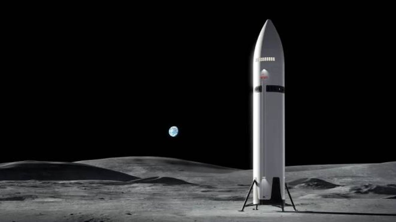 NASA and SpaceX show how Artemis III astronauts will land on the Moon with Starship