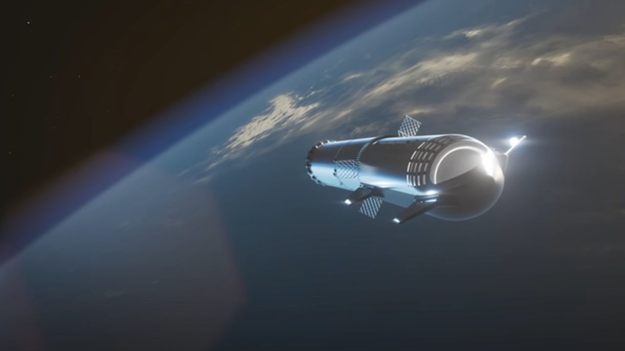 NASA publishes a video in which a robot is seen welding the SpaceX Starship