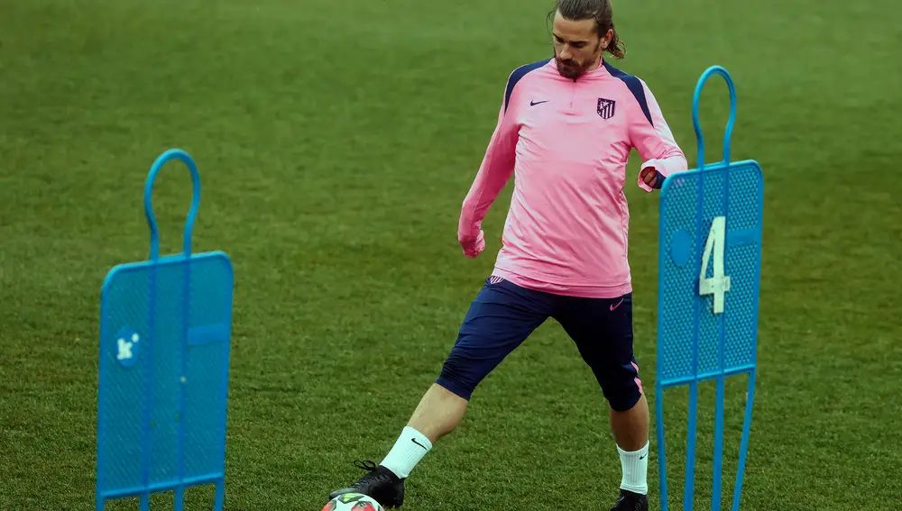 Atlético de Madrid training