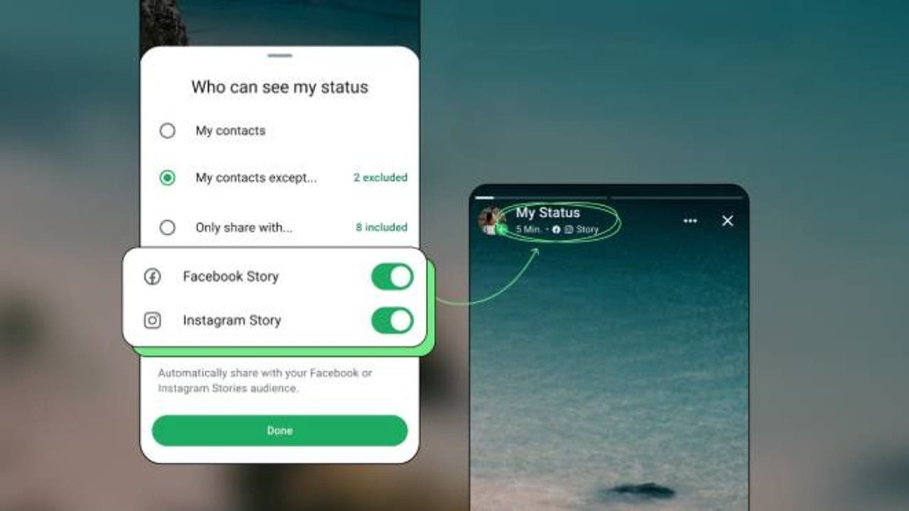 Goal will allow you to publish on Instagram and Facebook from WhatsApp