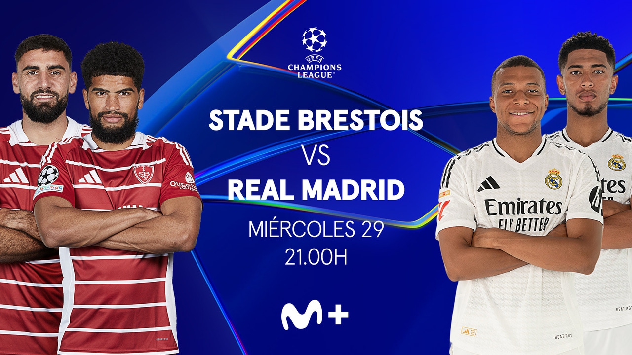 Real Madrid plays the Champions: So you can see the Brest-Madrid for 9.99 euros in Movistar Plus+