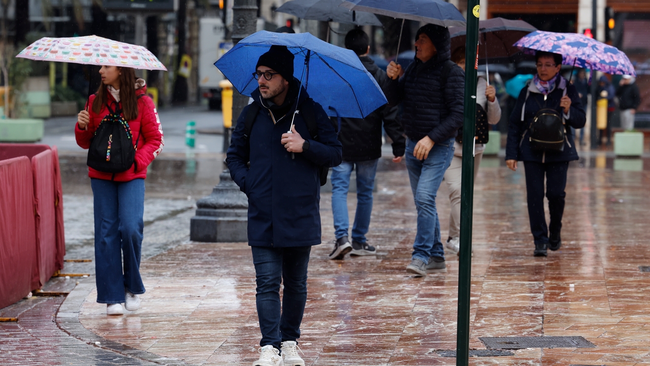warning for "heavy" rainfall in much of Spain