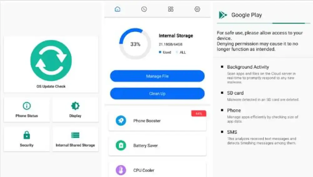 Kakao Security, one of the apps with Kospy.