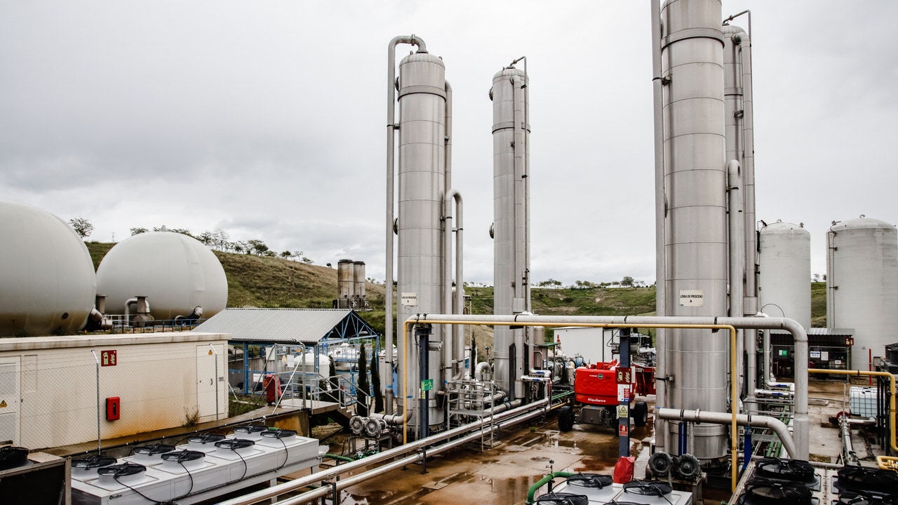 The biogas plant to which two cities oppose