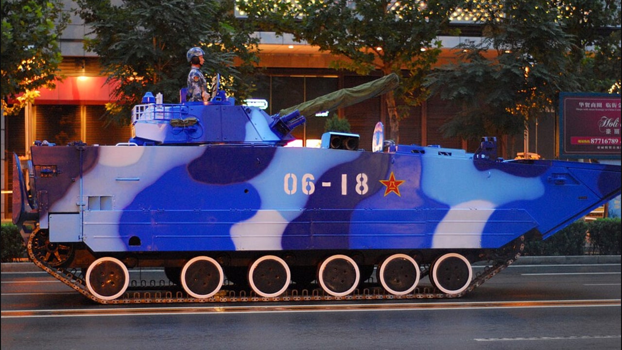 This is the combat, autonomous and amphibious vehicle, which China has developed
