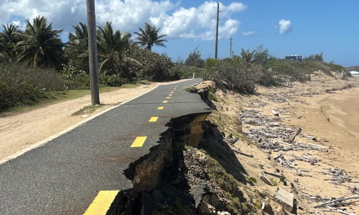 Community proposal promotes the "ecological restoration" of Paseo Lineal collapsed on the coast of Isabela