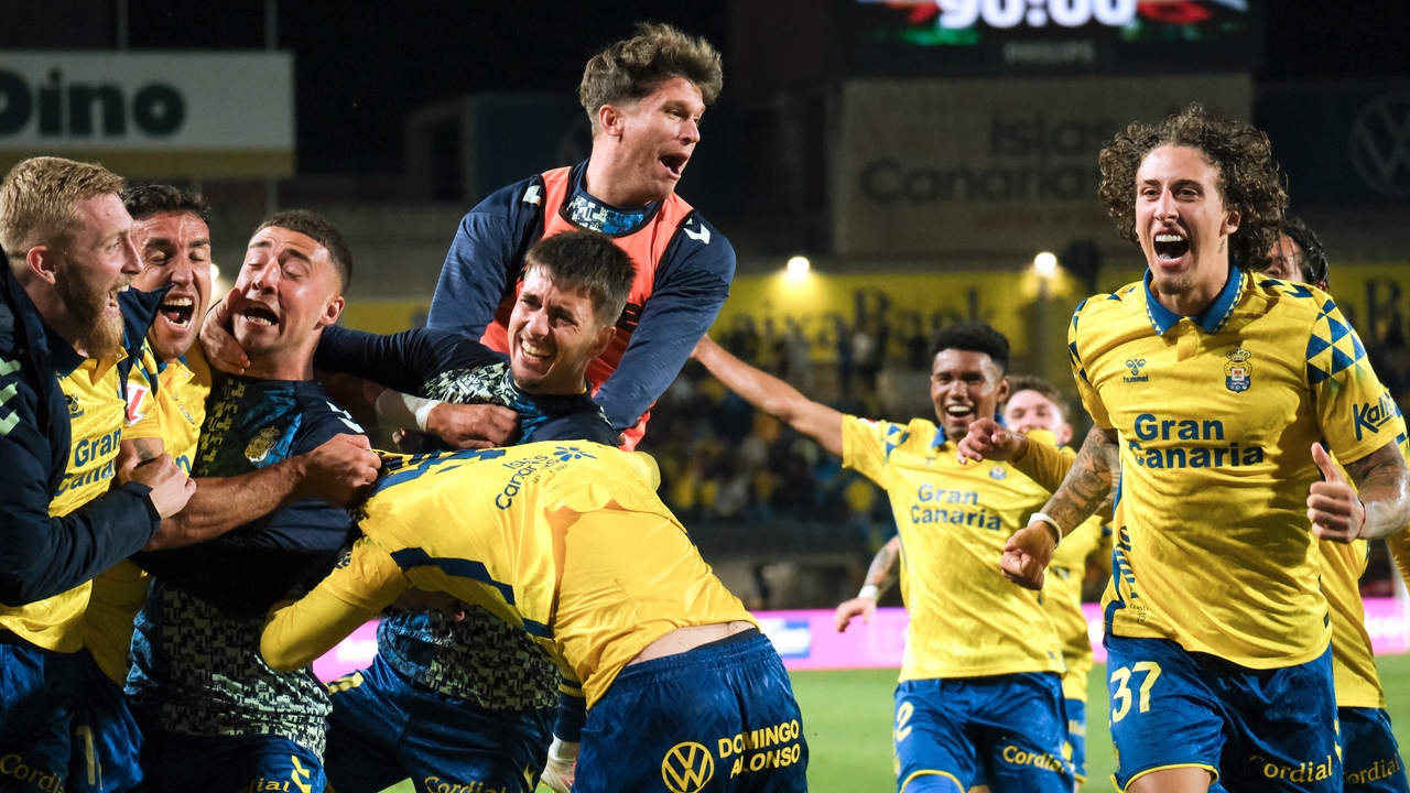 Final Hold of Atlético de Madrid in Las Palmas