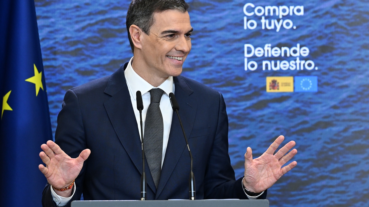 Sánchez's misleading plan before Trump's tariffs