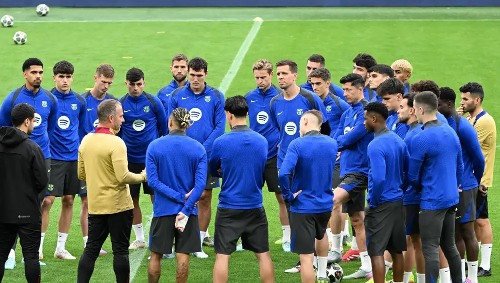 FC Barcelona training
