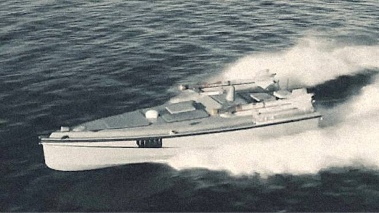 First image of the Naval Magura-7 drone that has demolished combat fighters for the first time in history