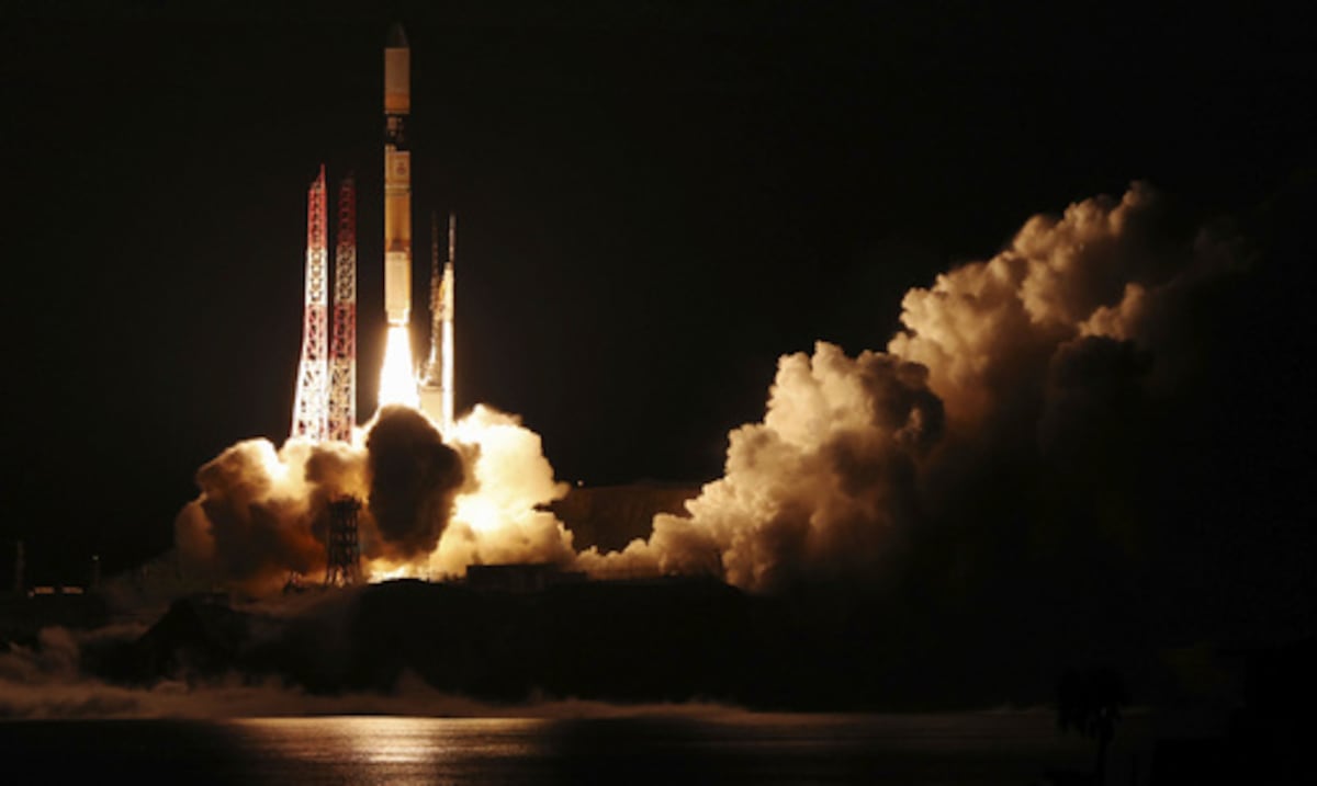 Japan launches a climate change monitoring satellite