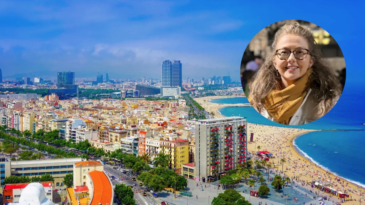 A Scottish who travels to Barcelona says that linking here is very different: "I don't need ..."
