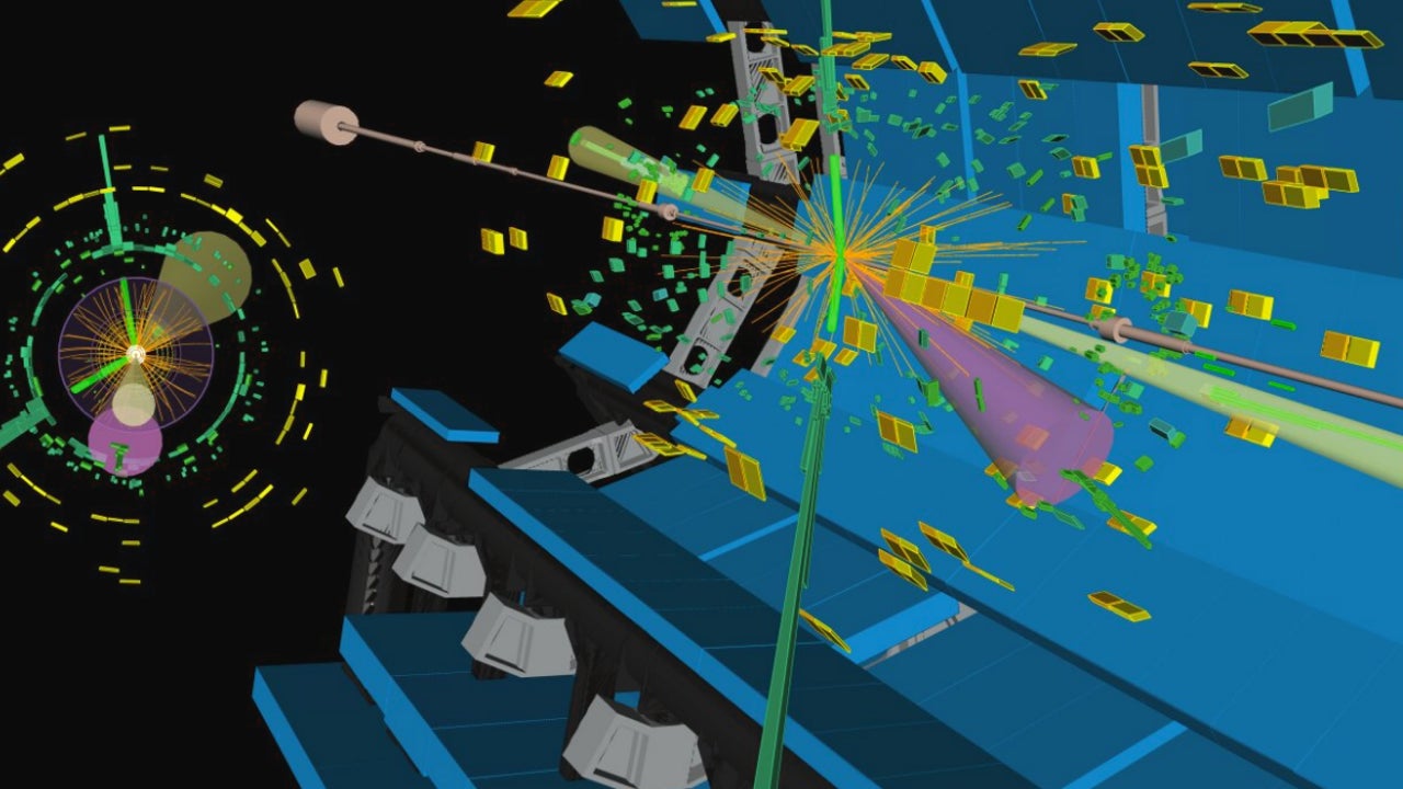 CERN detects a disintegration of the Higgs boson