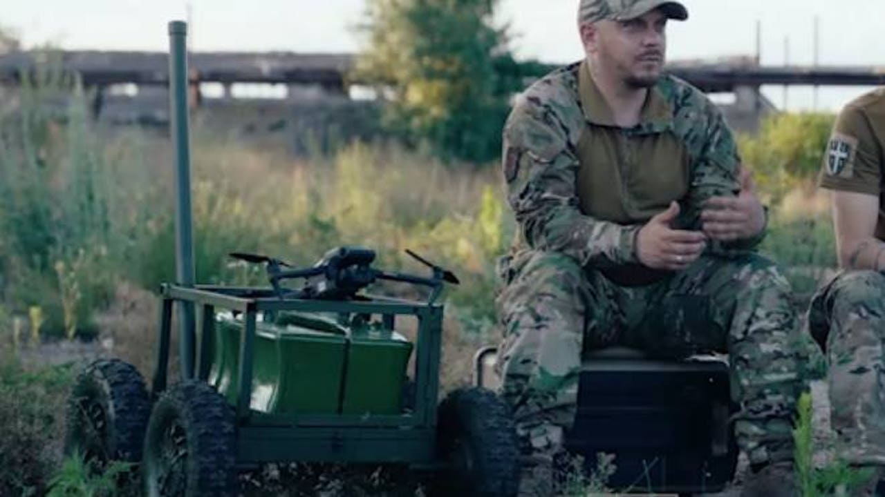 For the first time in history, Ukraine Capture Russian troops using only robots and drones
