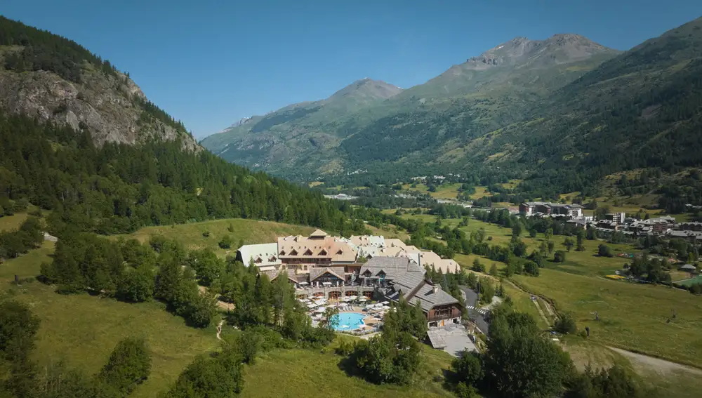 Panoramic view at Club Med Serre Chevalier