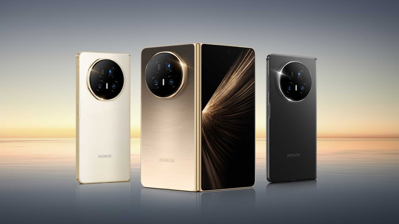 This is the most thin and resistant folding of the world, the honor Magic V5