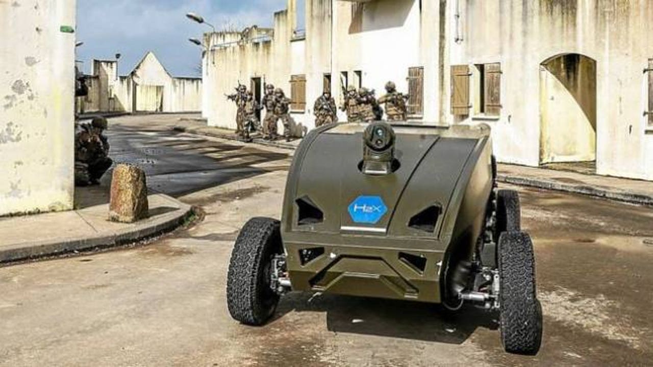 Hermione, the Polish-French military robot that promises 20 hours of autonomy on the battlefield