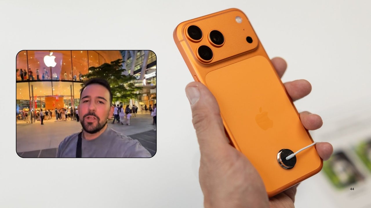 A Spanish bought the new iPhone 17 pro in Thailand and reveals the price difference