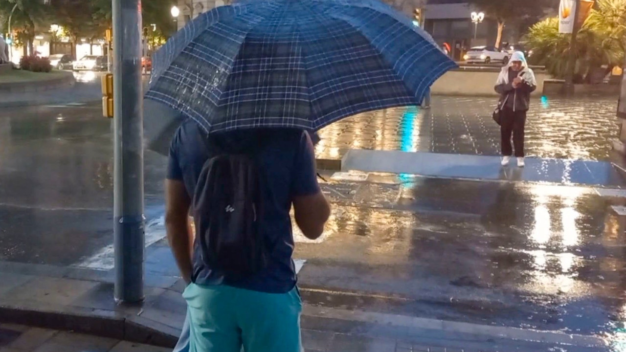 Aemet warns of a new batch of rain and storms