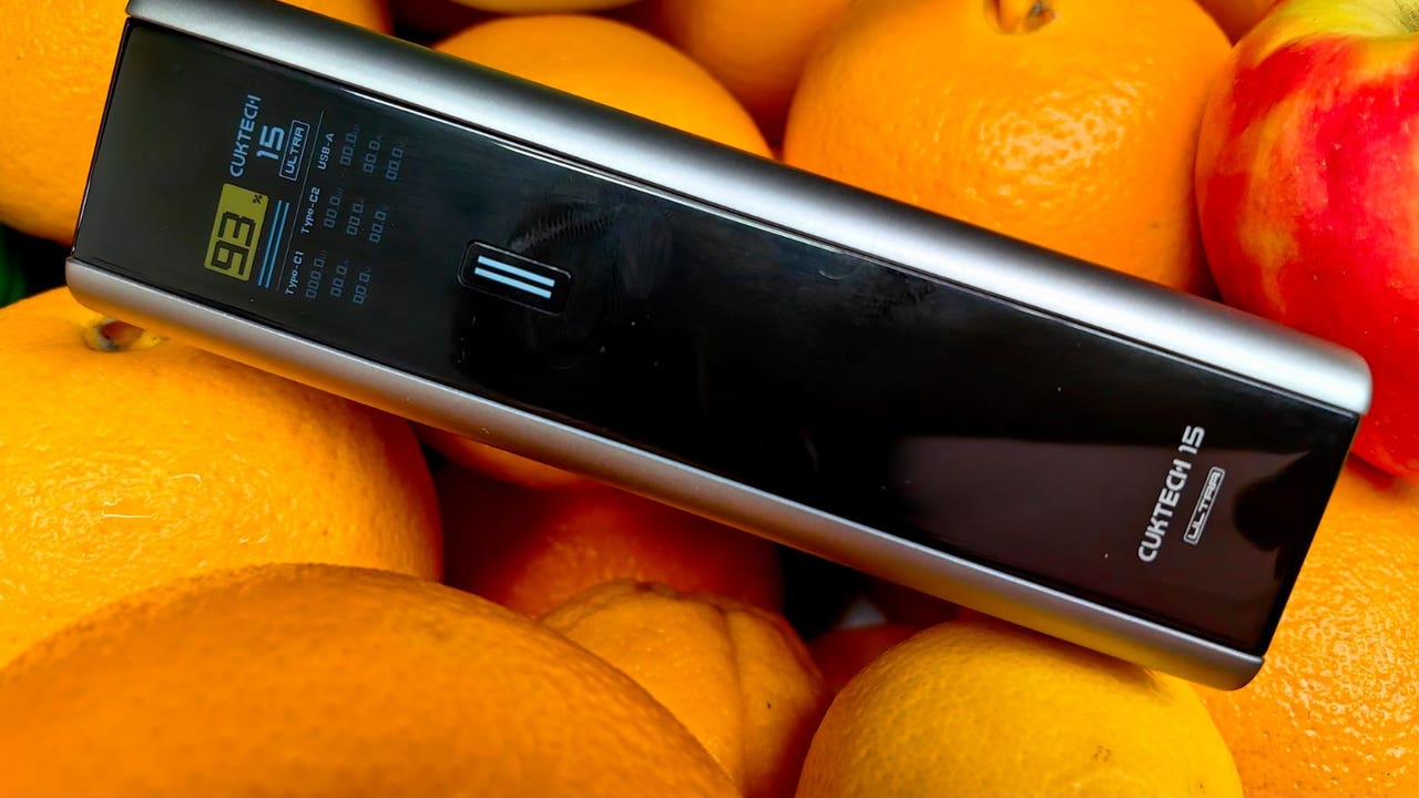 CUKTECH 15 ULTRA, A POWER BANK to get the juice
