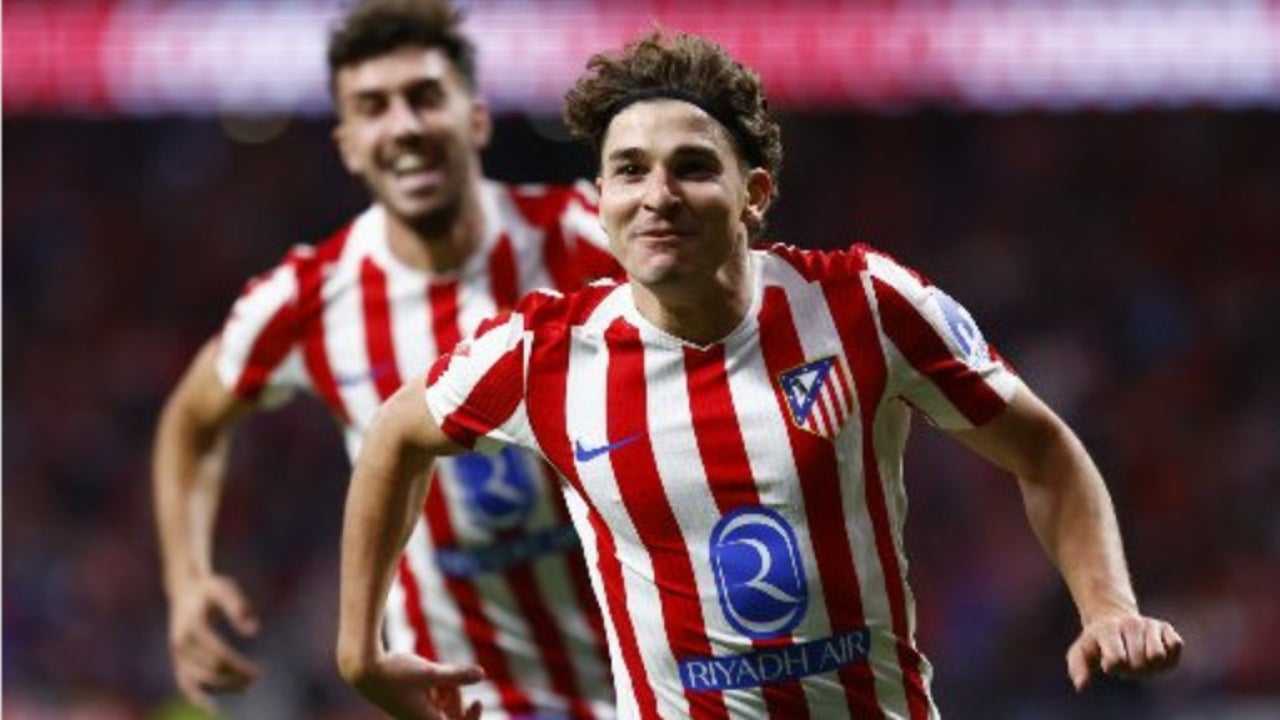 Julián Álvarez, with his feet, with the soul and with three goals