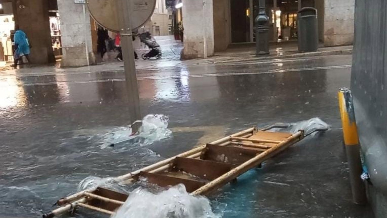 The trough will continue to whip the east peninsular and the Balearic Islands
