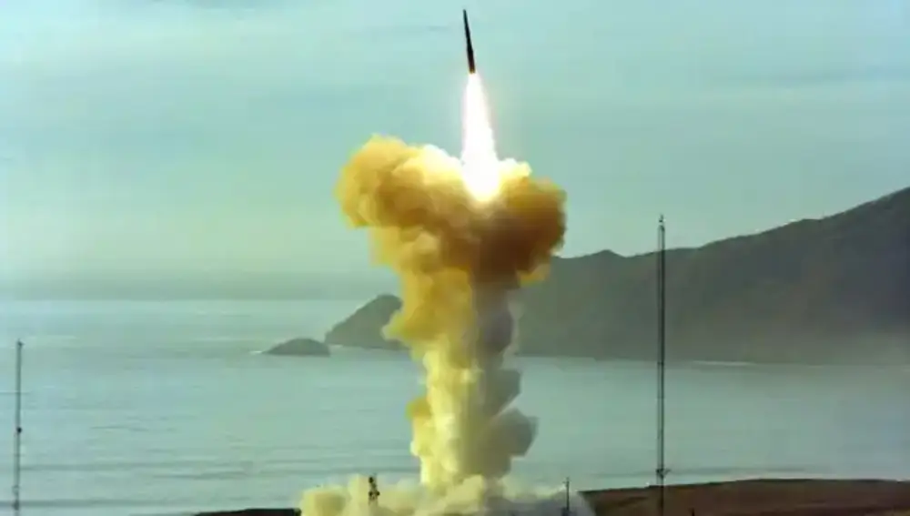 Launch of a Minuteman III missile.