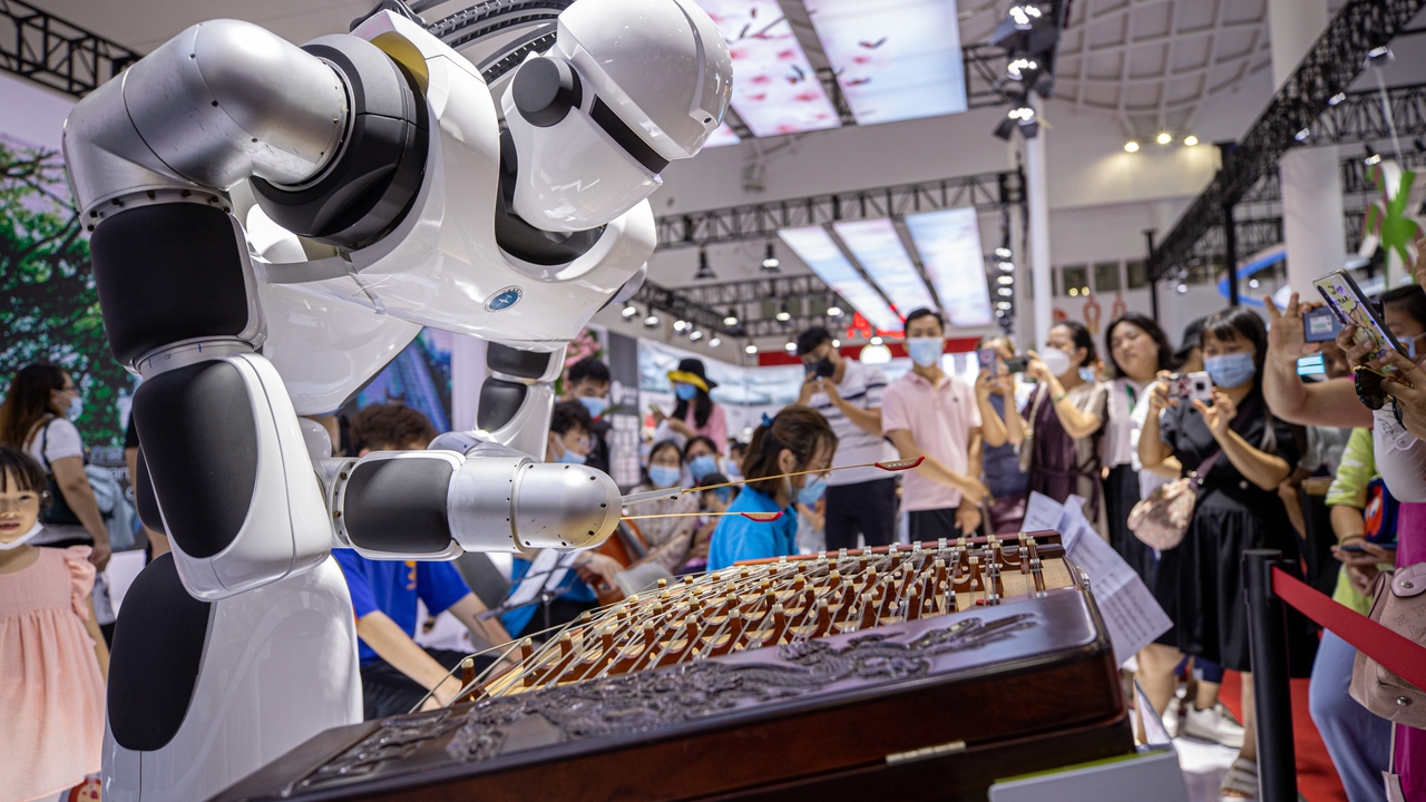 In China there are more robots in factories than in the rest of the countries together