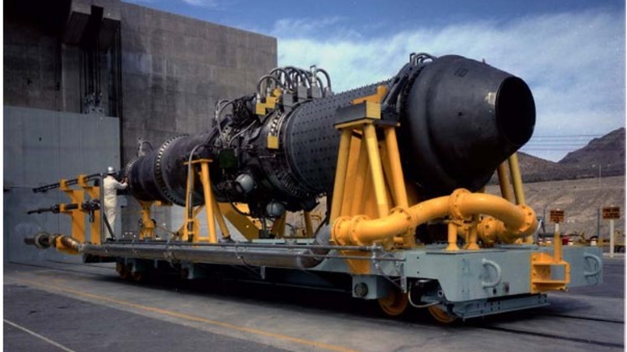 when the United States wanted to create a nuclear-powered missile like the Russian Burevestnik and failed