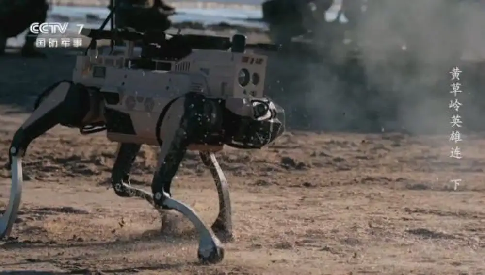 Another of the robots used by the EPL.