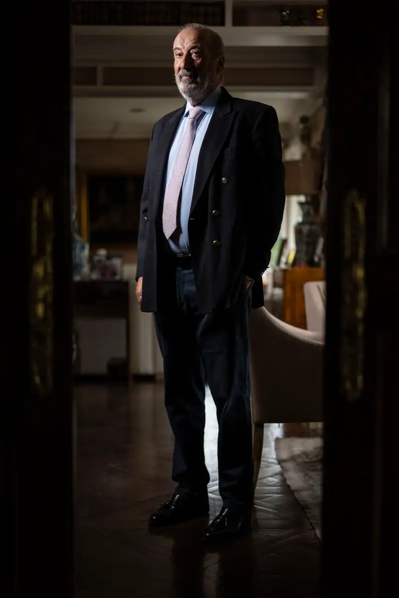 Francisco Franco Martínez-Bordiú, in his home in Madrid