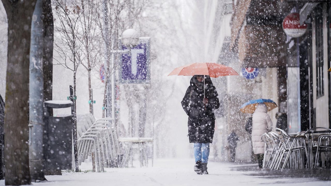 The AEMET launches the first alerts for snowfall