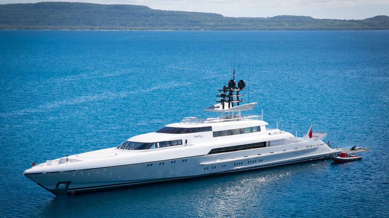 The Google co-founder's megayacht, anchored in Spain, consumes as much electricity as 580 homes