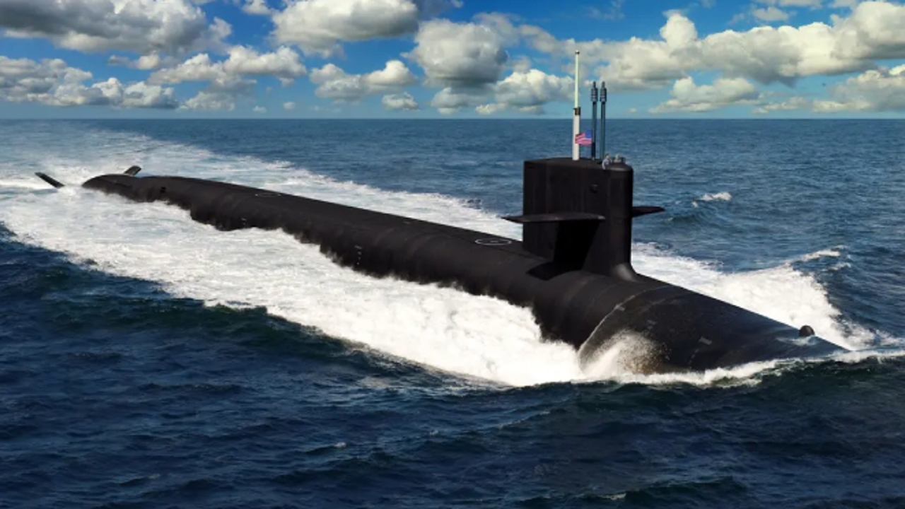 This is the Columbia class, the largest submarines the US Navy will have.