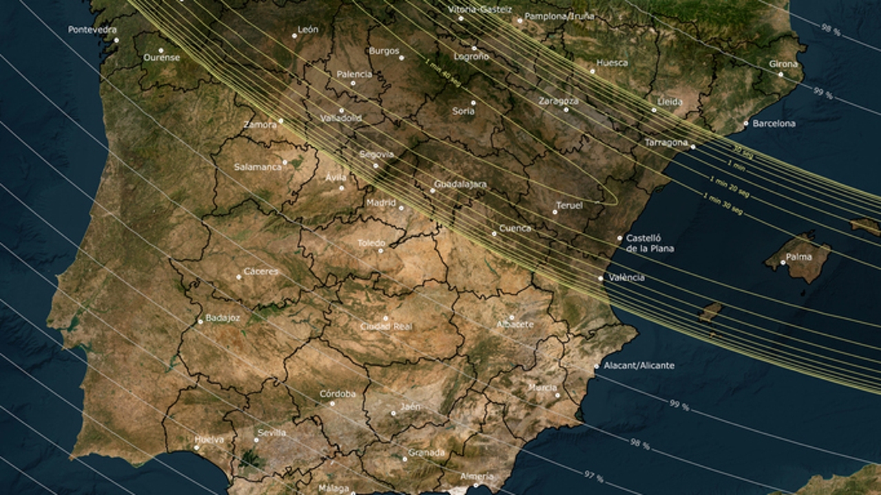 Countdown to the total solar eclipse on August 12: the country prepares