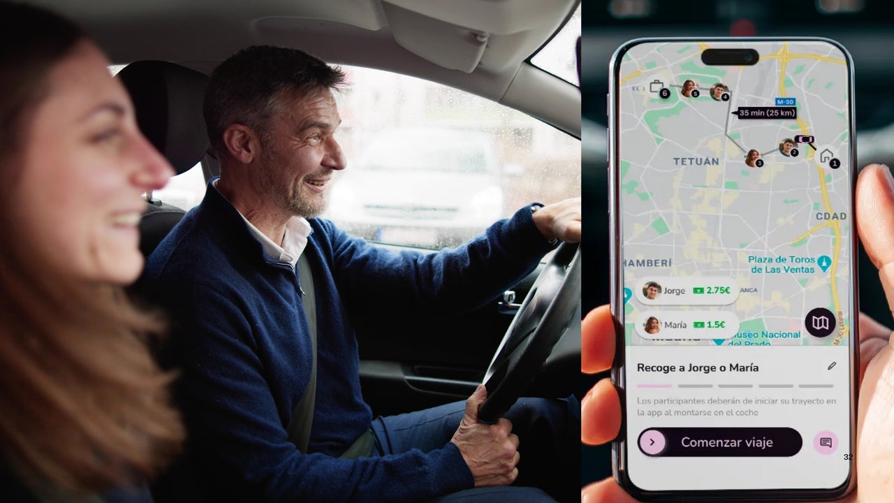 This application gives you money for car sharing
