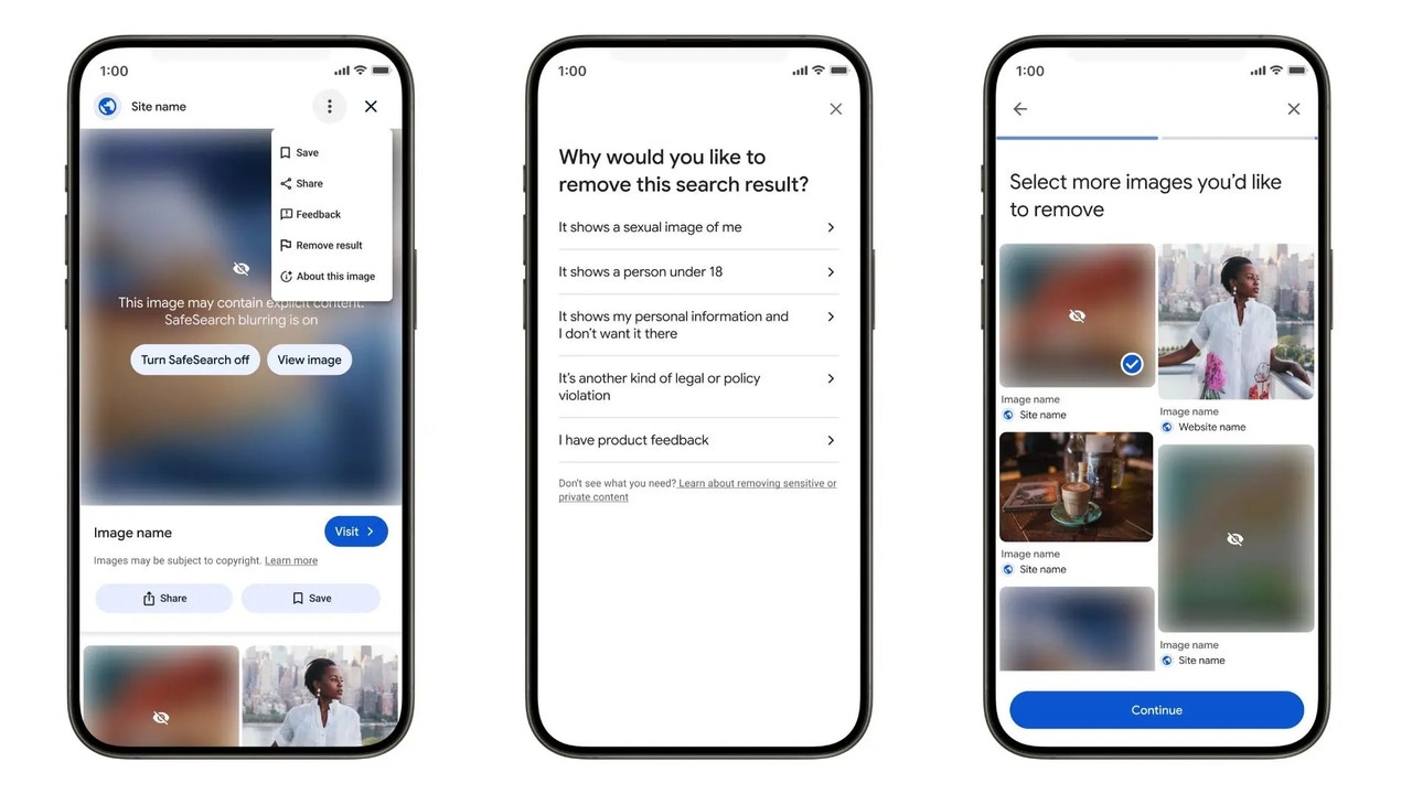 Google makes it easy to remove your personal information and explicit images from Search results