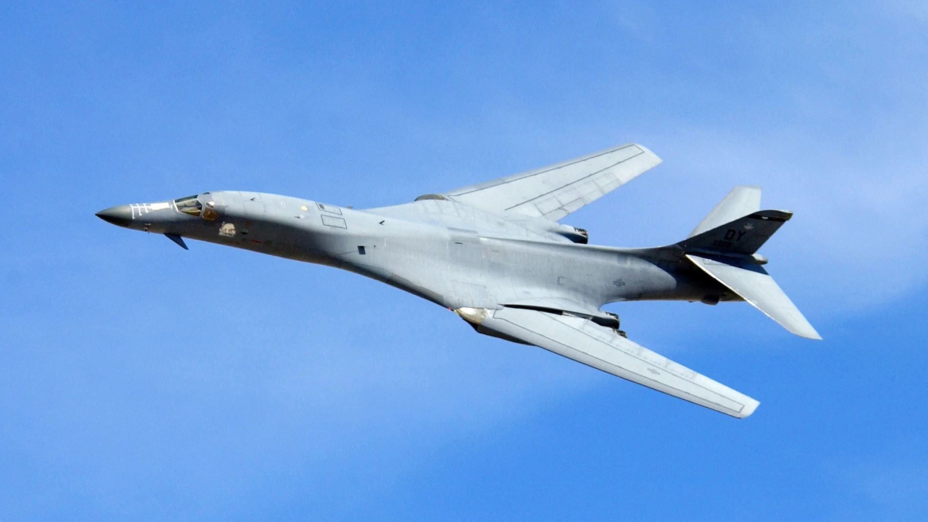 B-1 Lancer, the Cold War supersonic nuclear bomber that the US has deployed in Iran