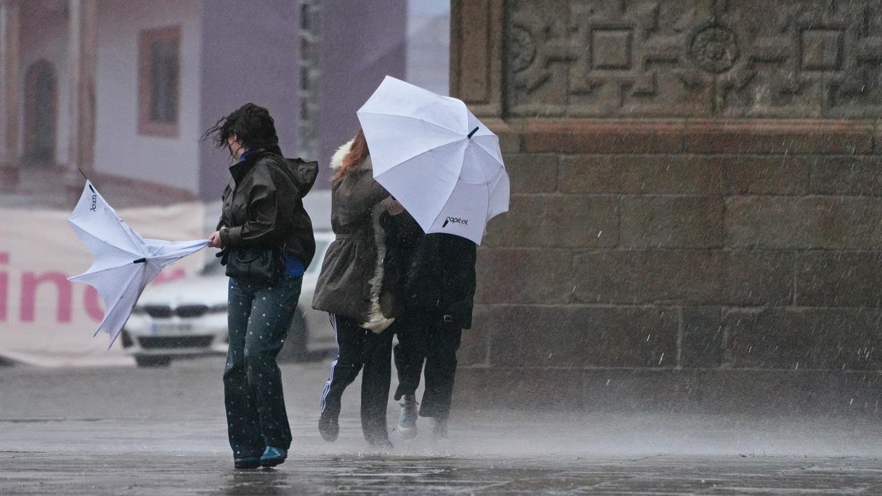 AEMET warnings for heavy rains, storms and strong winds in these communities