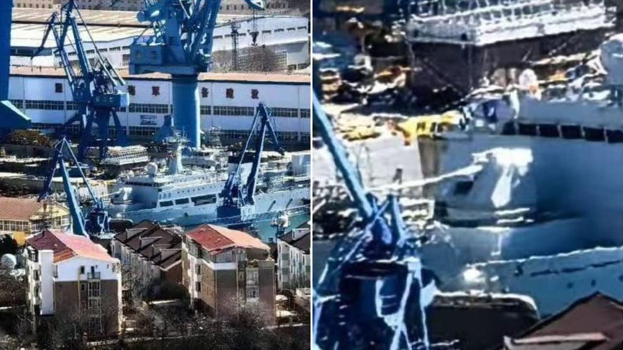 China mounts the largest naval cannon it has ever built on a test ship